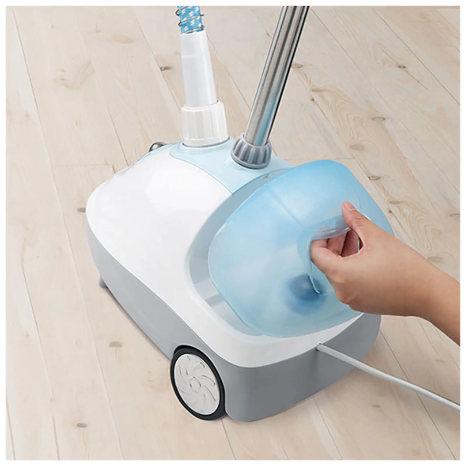 Вертикальный отпариватель BQ SG5005S White-Blue