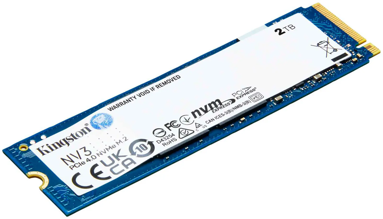 SSD накопитель Kingston M.2 2000Gb NV3 PCIe (SNV3S/2000G)