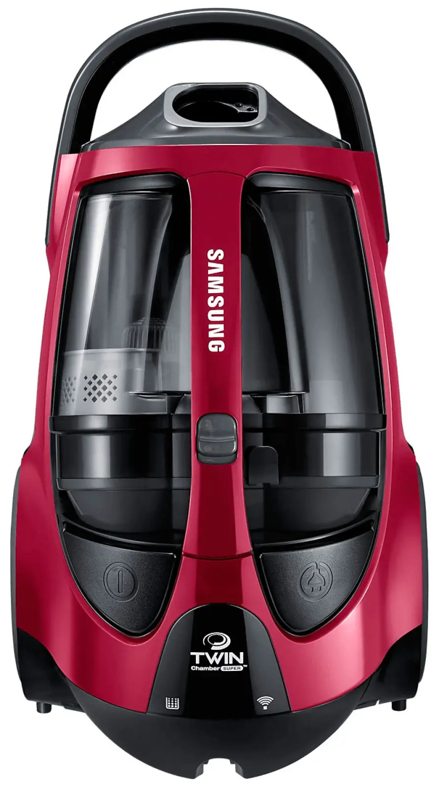 Пылесос напольный Samsung VCC885FH3P/XEV 2200 Вт бордовый/черный