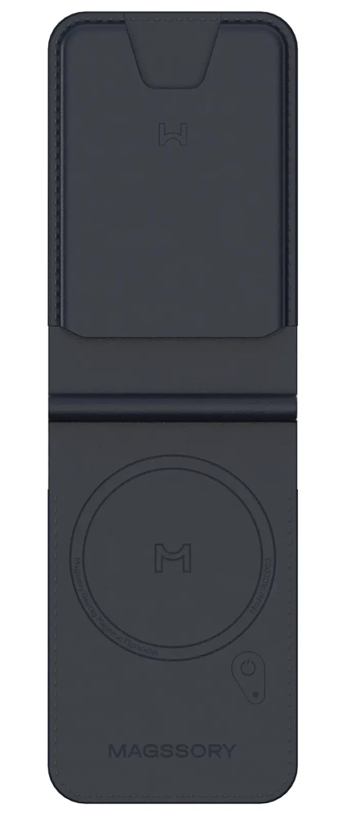 Кошелек-кардхолдер Magssory Geotag Magnetic Flip Wallet, совместимый с MagSafe и Find My, blue (ACL003)