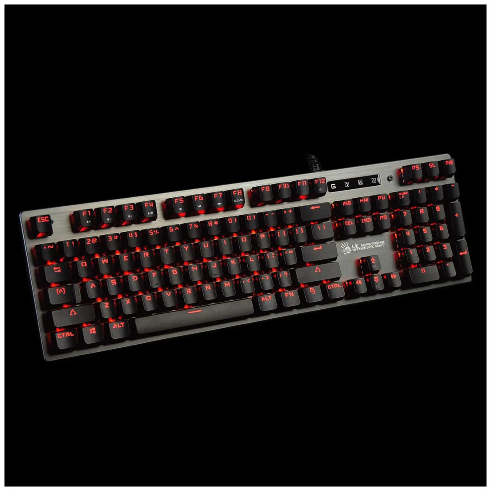 Клавиатура игровая проводная A4Tech Bloody B760 черный