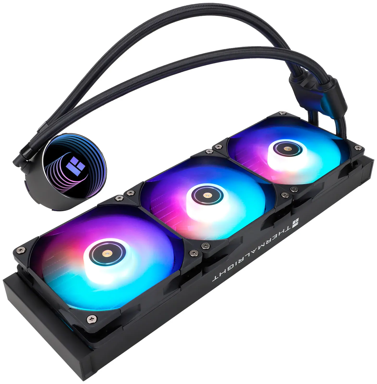 СЖО для процессоров Thermalright Frozen Notte 360 Black Argb V2 (F-NOTTE-360-BL-ARGB-V2)