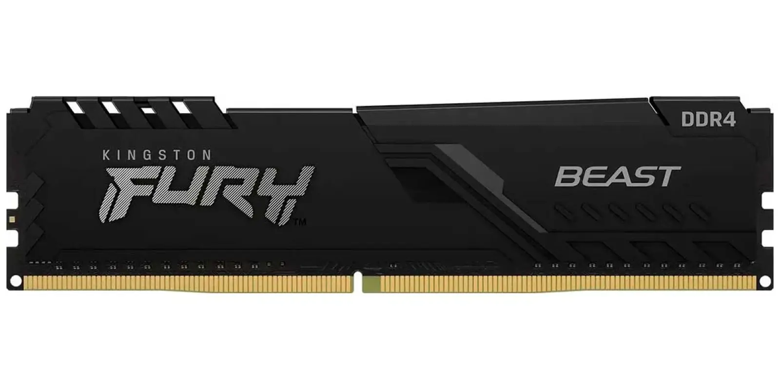 Оперативная память Kingston DDR4 16Gb 3200MHz FURY Beast Black (KF432C16BB1/16)