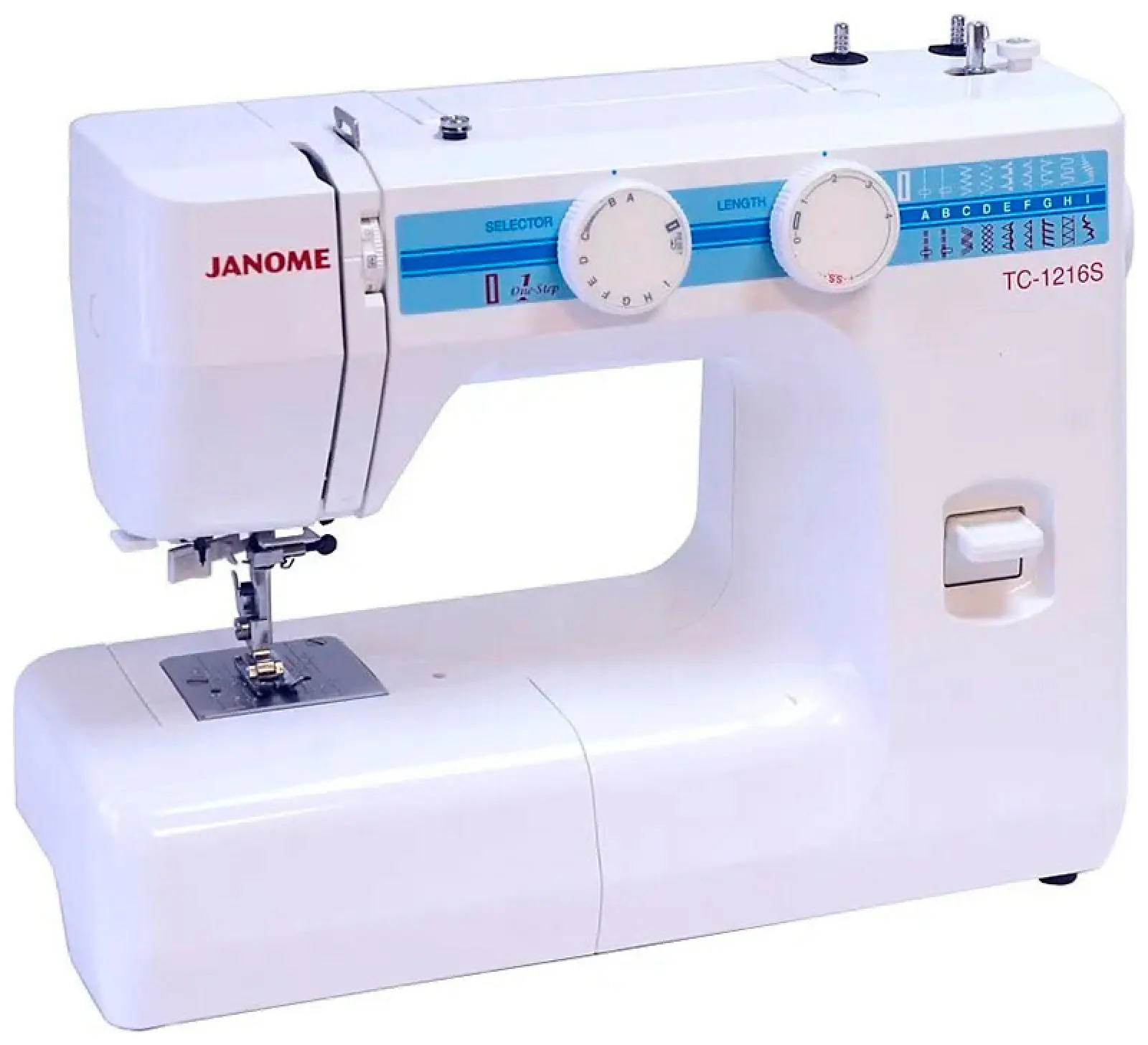 Швейная машина Janome TC-1216S белый