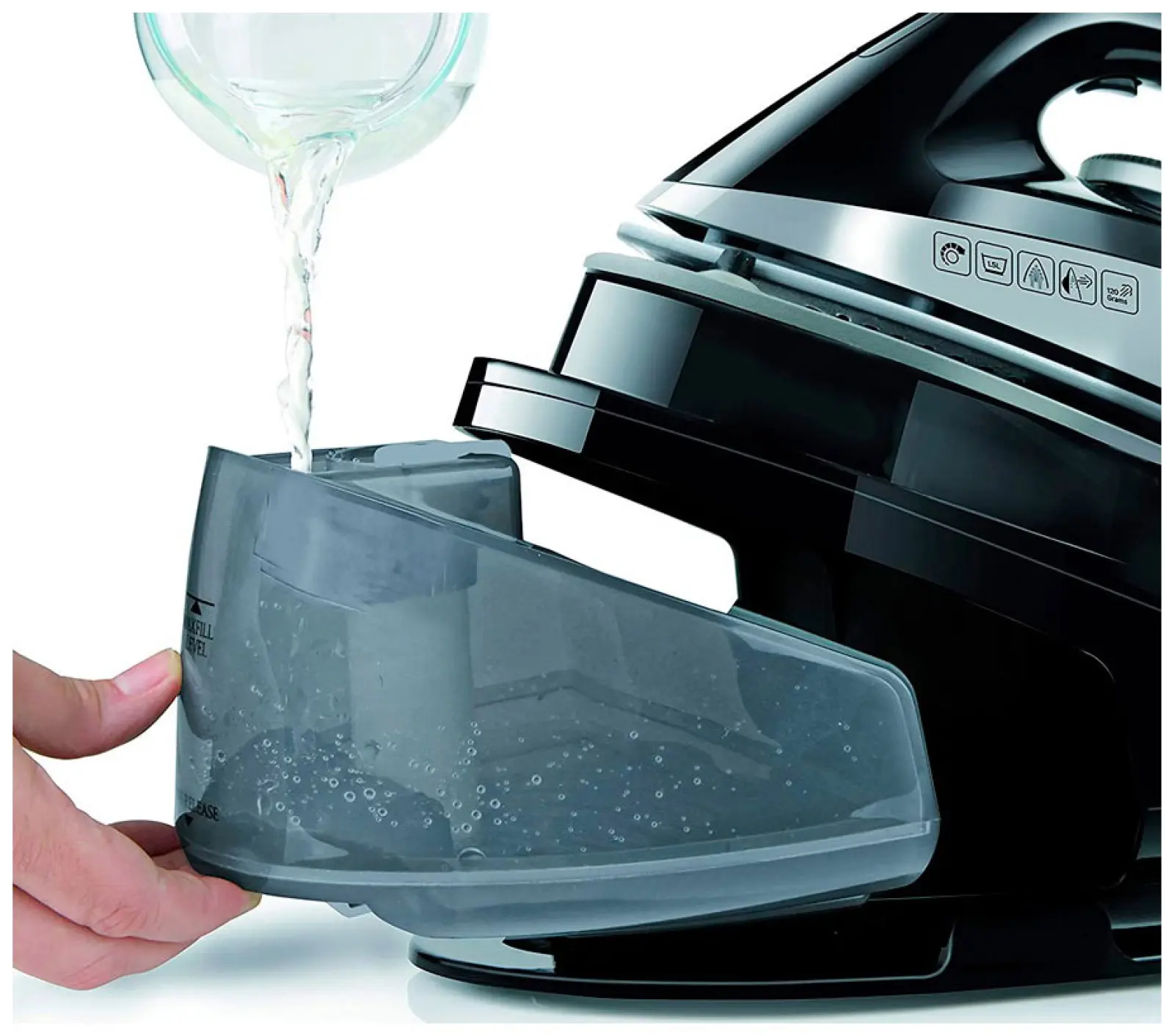 Парогенератор Black+Decker BXSS2200E, черный, 2200 Вт, пар 120 г/мин