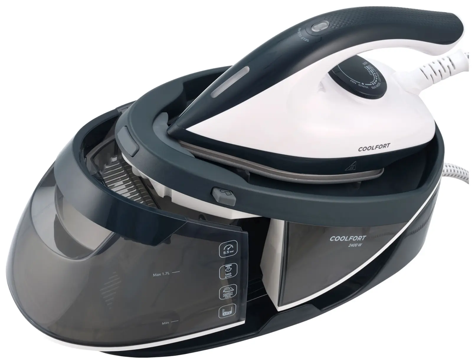 Парогенератор Coolfort CF-3420, белый/серый
