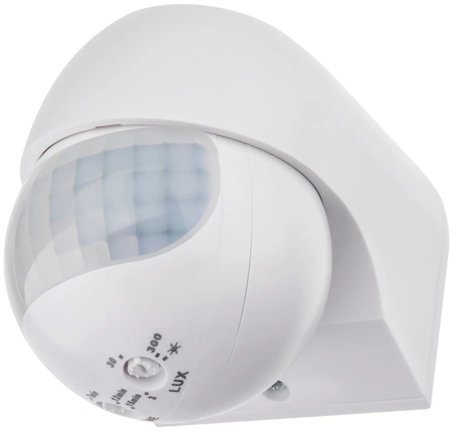 Датчик движения настенный Duwi DD-03, 180°, 10-900 с, 12 м, 800 Вт, IP44, белый