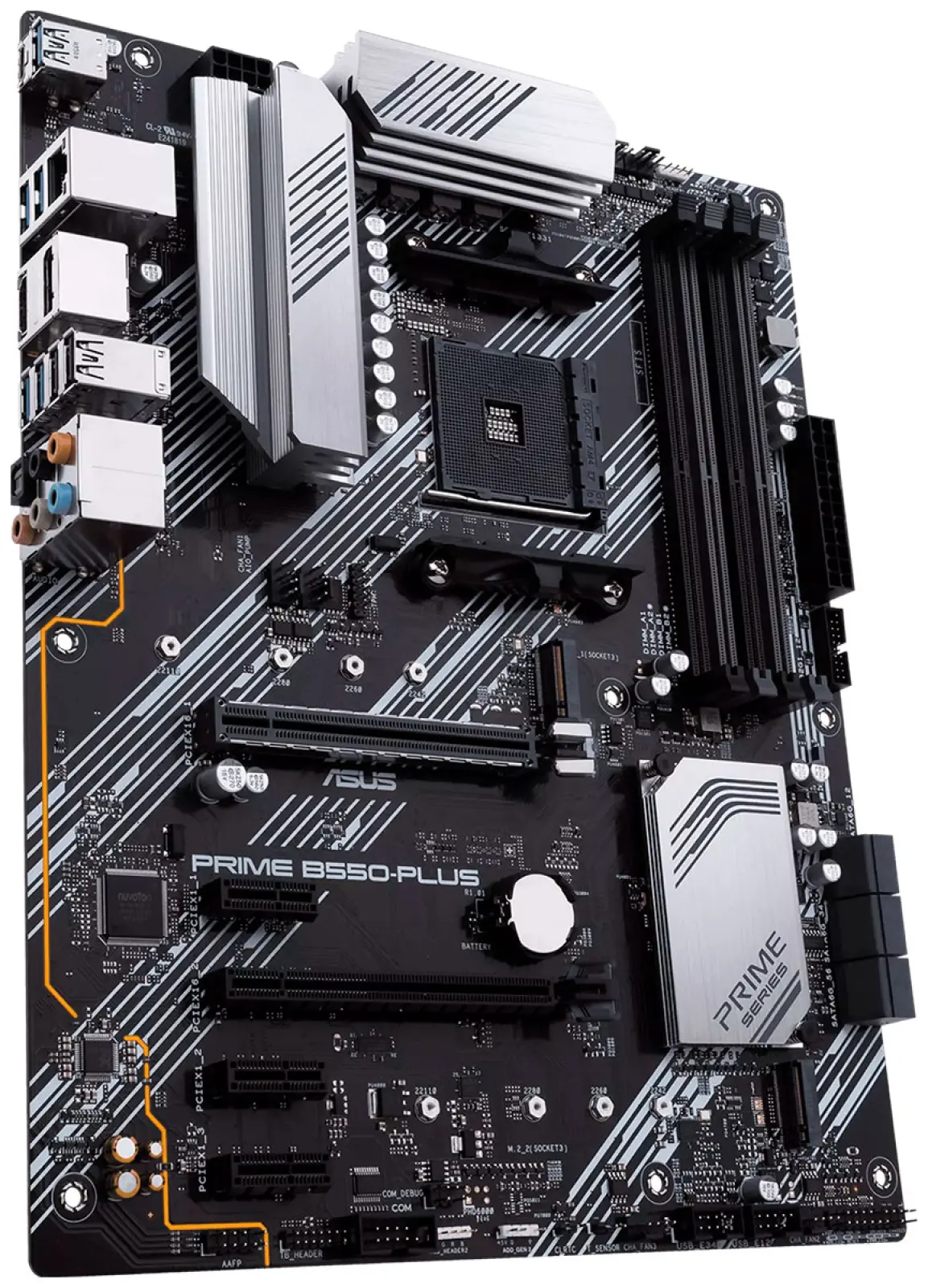 Материнская плата Asus PRIME B550-PLUS (AM4, ATX)