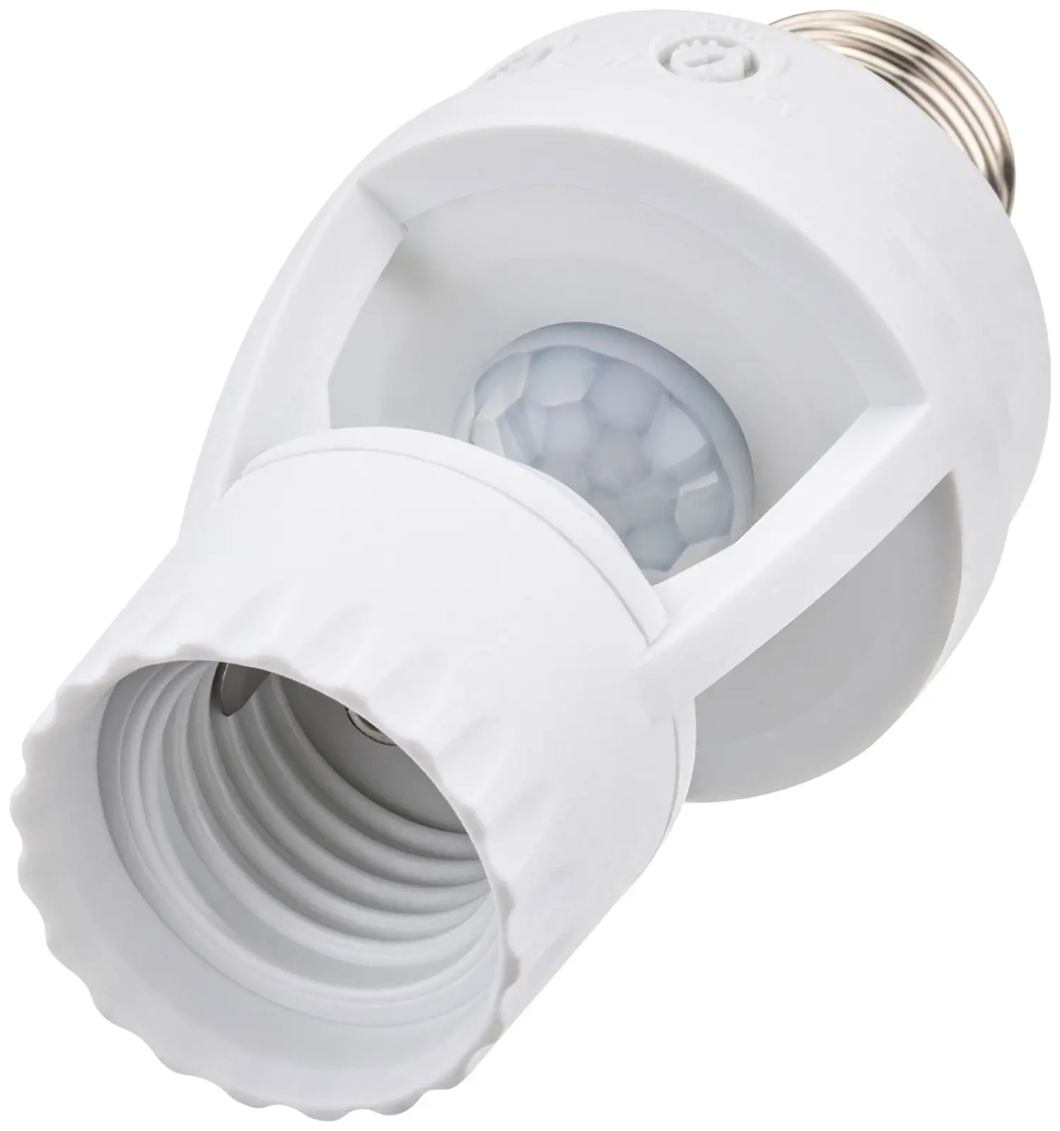 Датчик движения интегрируемый Duwi DDL-01, E27, 360°, 10-300 с, 6 м, 60 Вт, IP20, белый (25817 9)