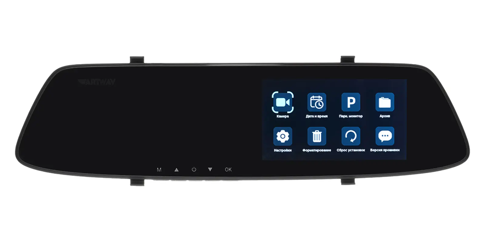 Видеорегистратор зеркало  Artway AV-604 3в1 Super HD 2 камеры ParkAssist