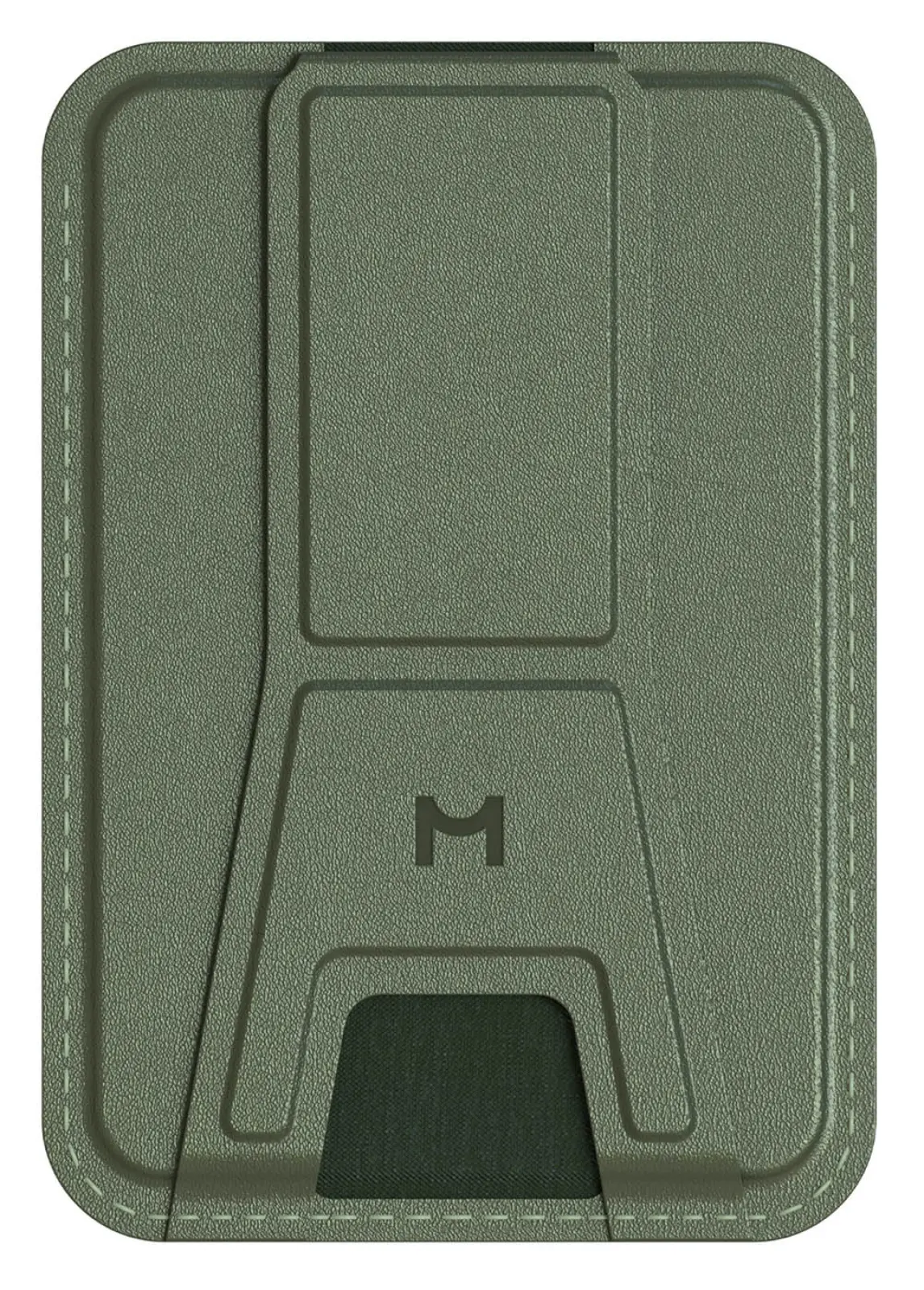 Кошелек-кардхолдер Magssory Duo, c подставкой и магнитами, совместимый с MagSafe, khaki (ACL011k)