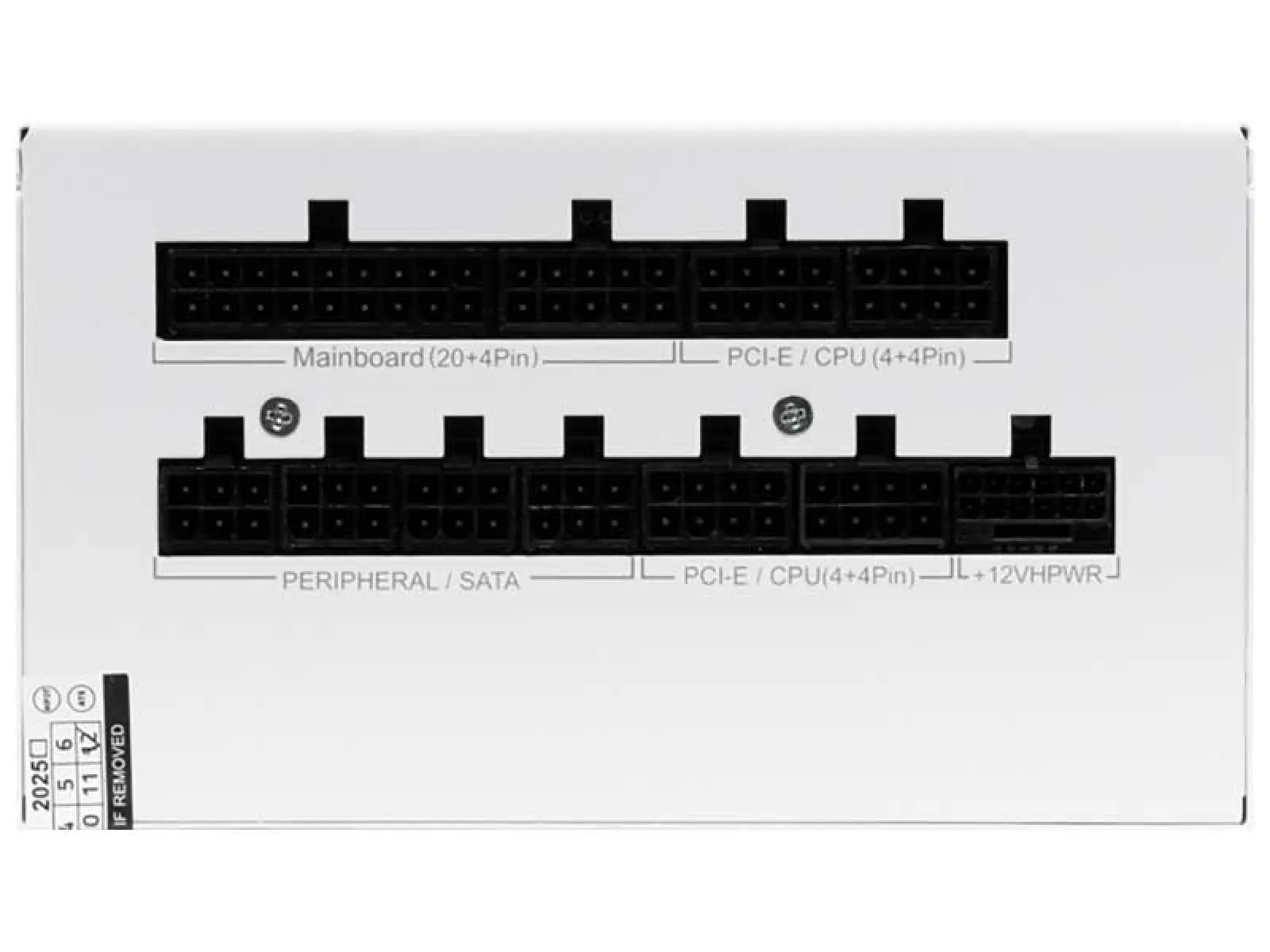 Блок питания HSPD 850W Gold ATX 3.1 (HSK-850GF-WH) White