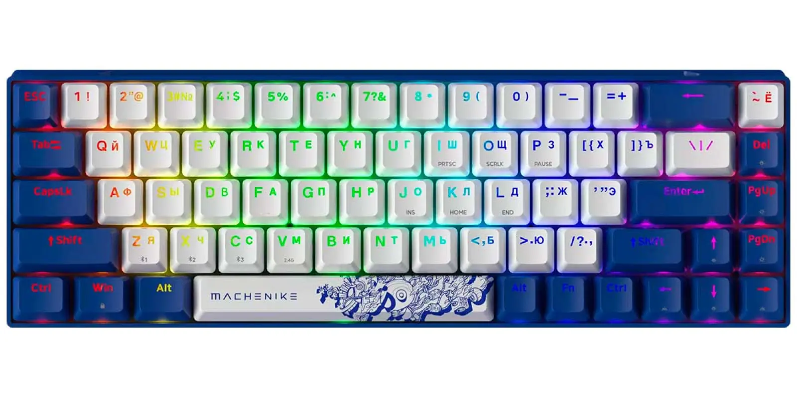 Клавиатура игровая беспроводная Machenike K600-68 Orion (JJ02G200DRU)