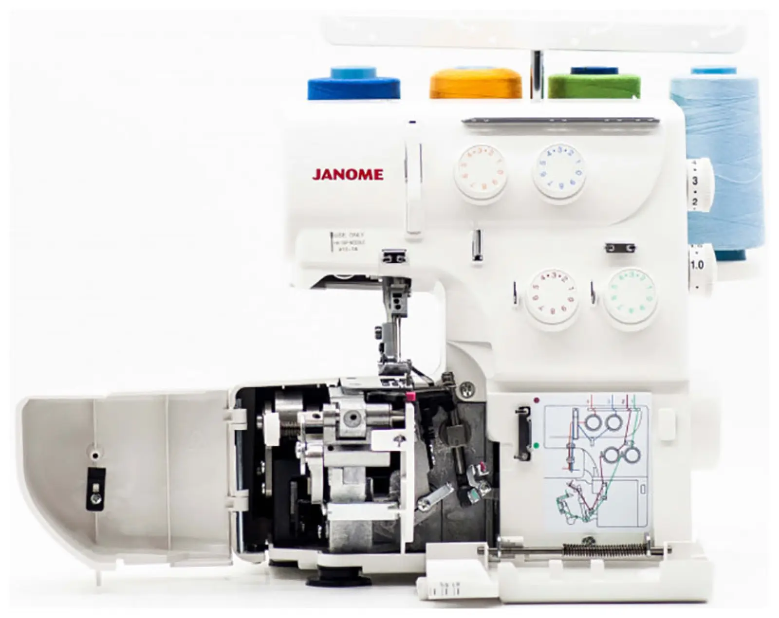 Оверлок Janome HQ-090D белый