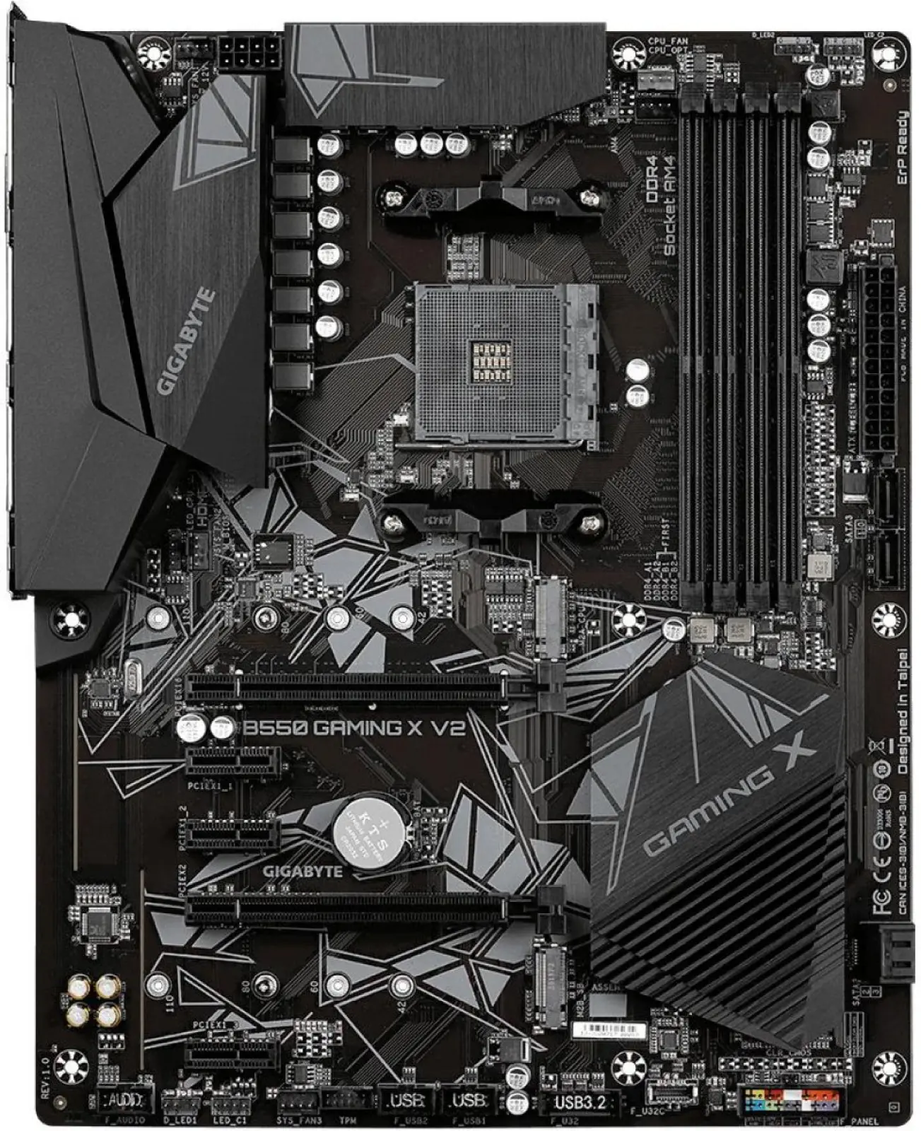 Материнская плата Gigabyte B550 GAMING X V2 (AM4, ATX)