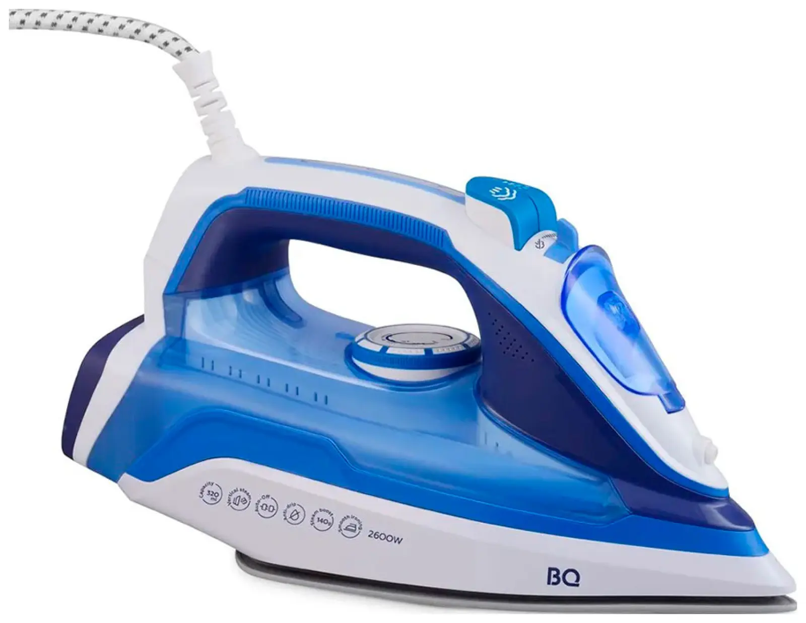 Утюг BQ SI1002 Белый-Синий