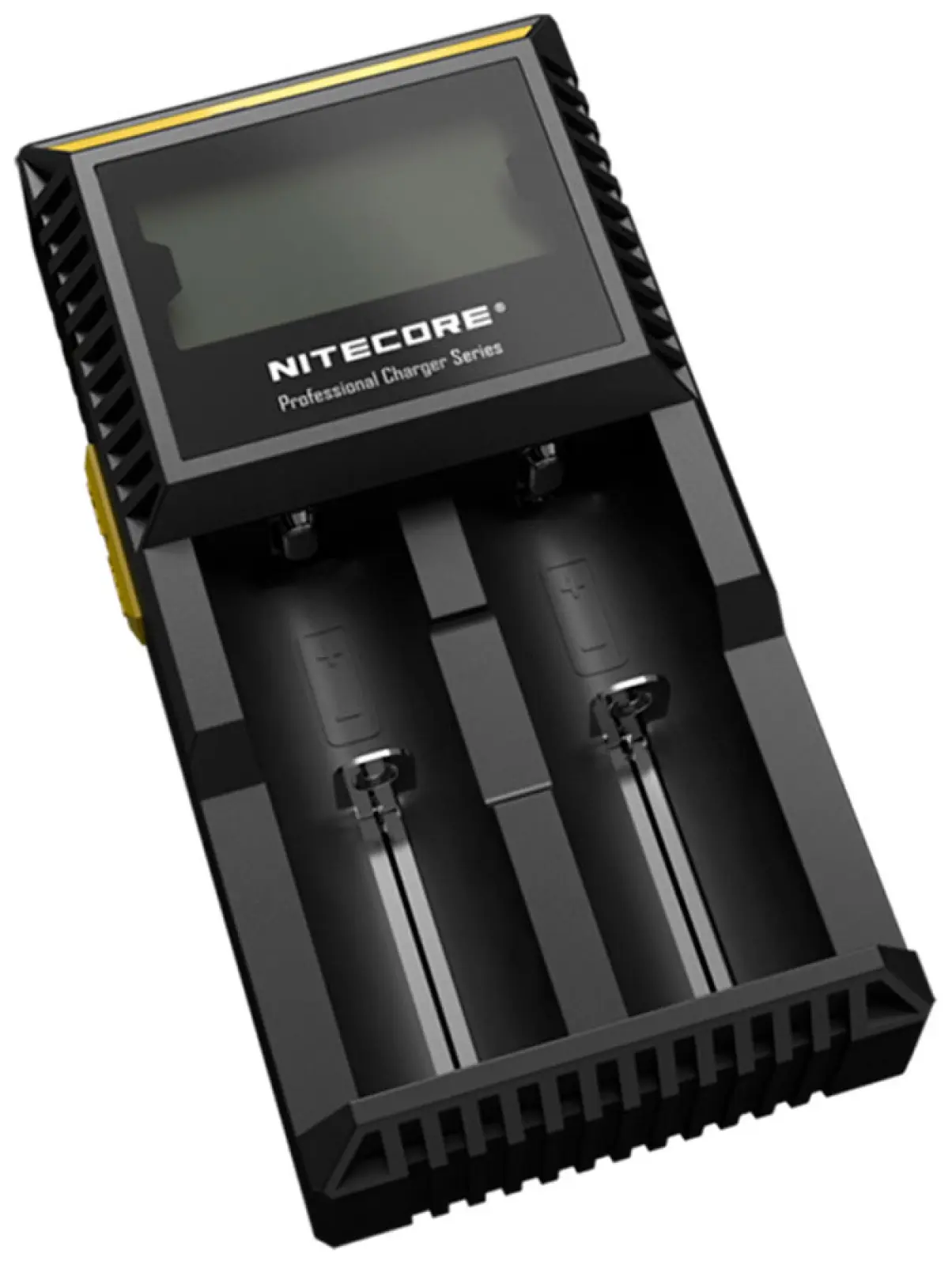 Зарядное устройство Nitecore D2 18650/16340 на 2*АКБ Intellicharge V2, совместим с Li-ion и Ni-MH/Ni-Cd аккумуляторами, с автоматическим определением