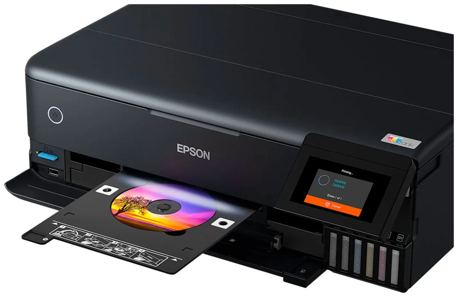 МФУ струйный Epson L8180 (C11CJ21403) черный