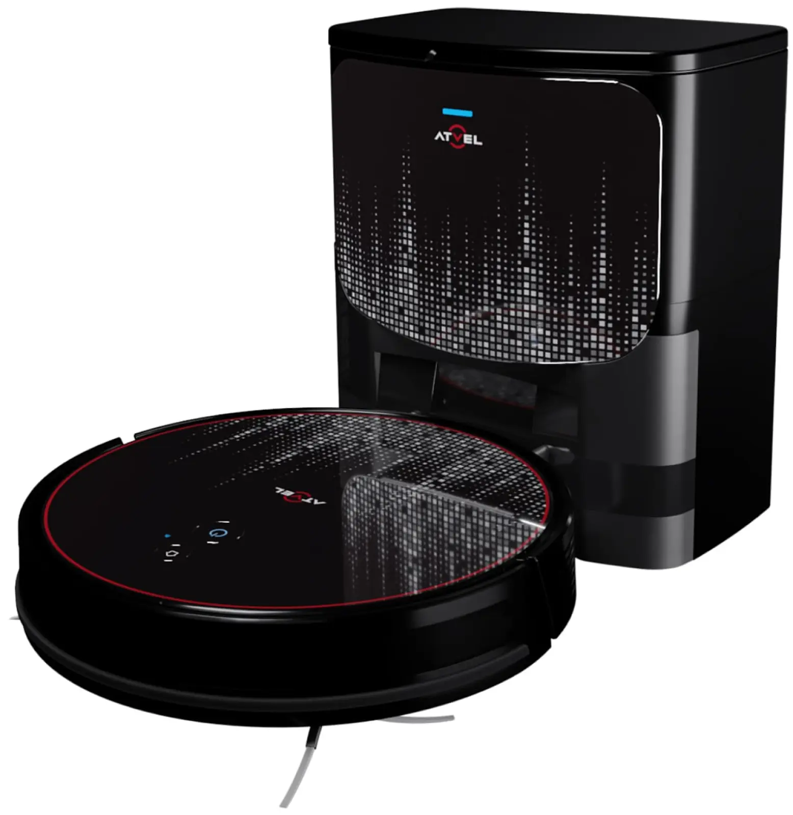 Робот-пылесос Atvel R80 Base Black