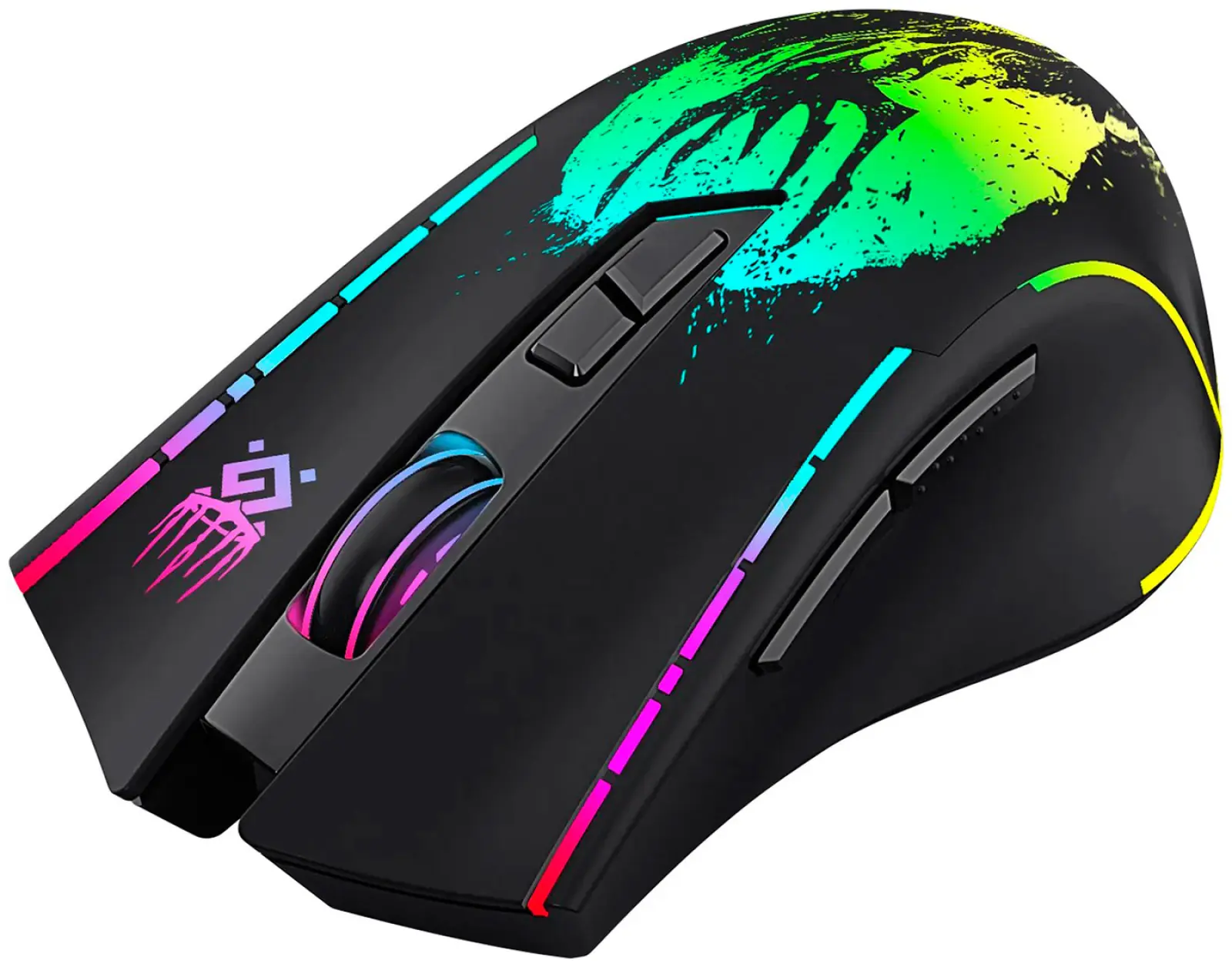 Беспроводная игровая мышь Defender Kronos GM-695, черный