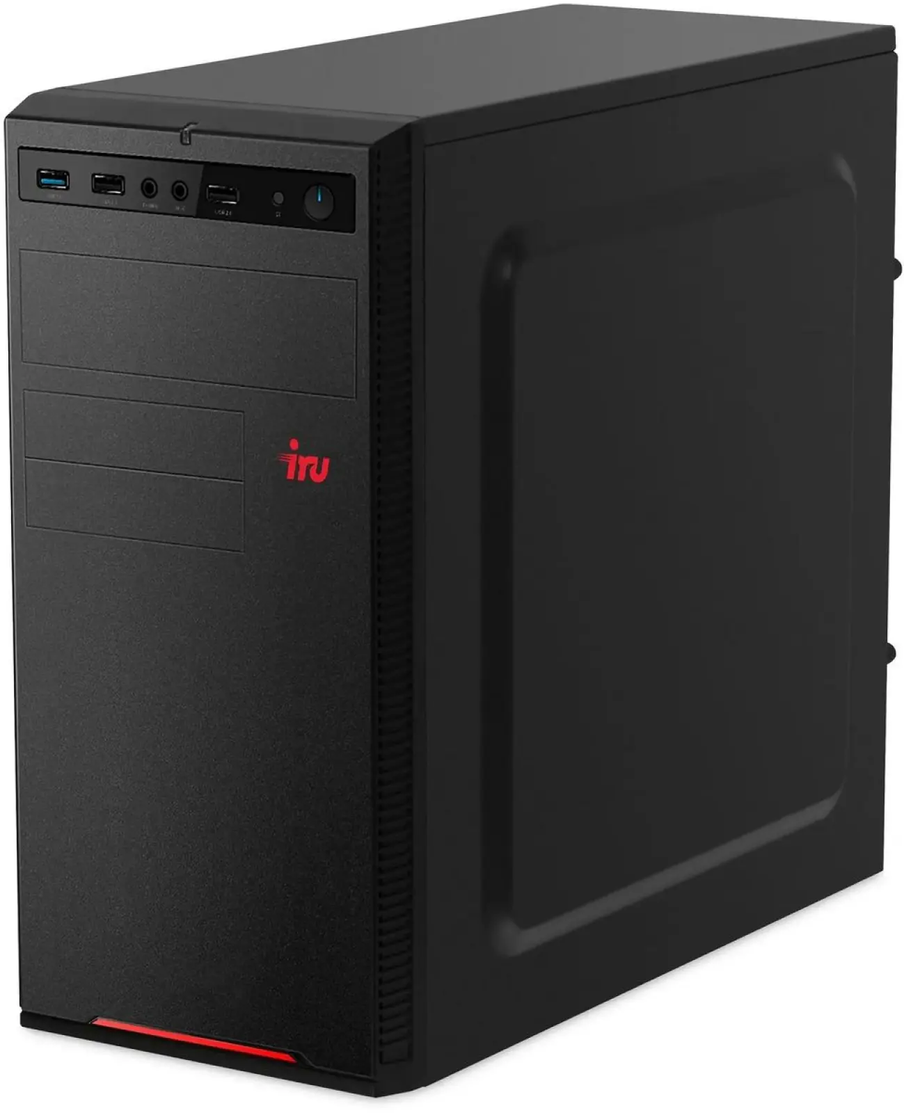 Компьютер iRU Home 310H6SE MT i5 12400 (2.5) 16Gb SSD1Tb UHDG 730 FreeDOS GbitEth 400W черный (1996652)
