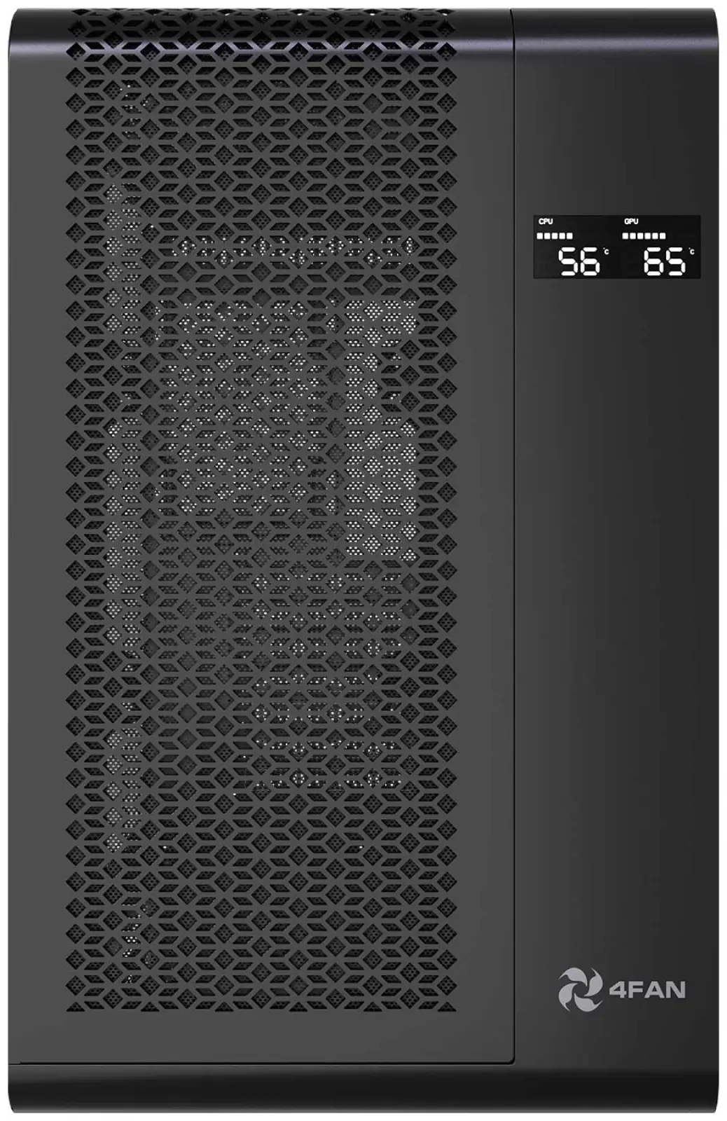 Компьютерный корпус 4FAN XZ Gigabit Black