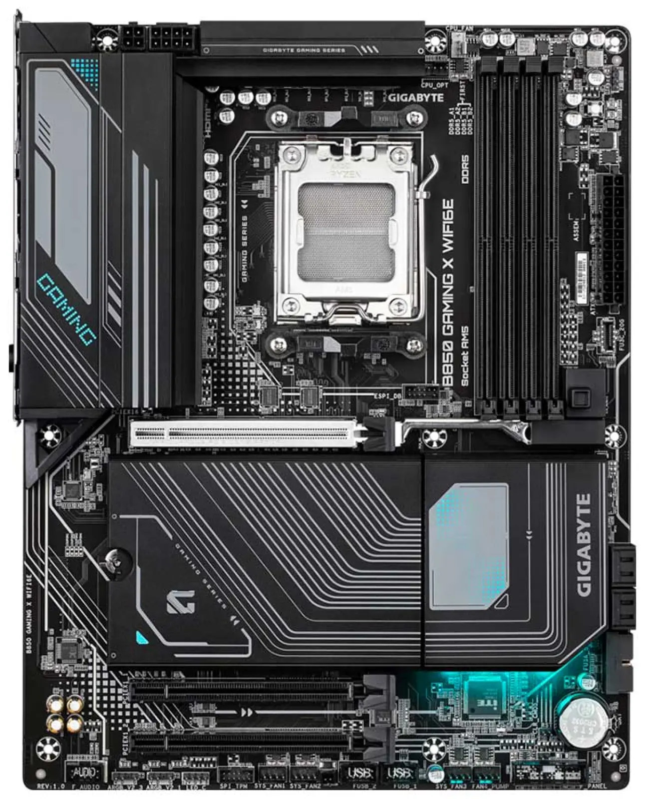 Материнская плата Gigabyte B850 GAMING X WIFI6E (AM5, ATX)