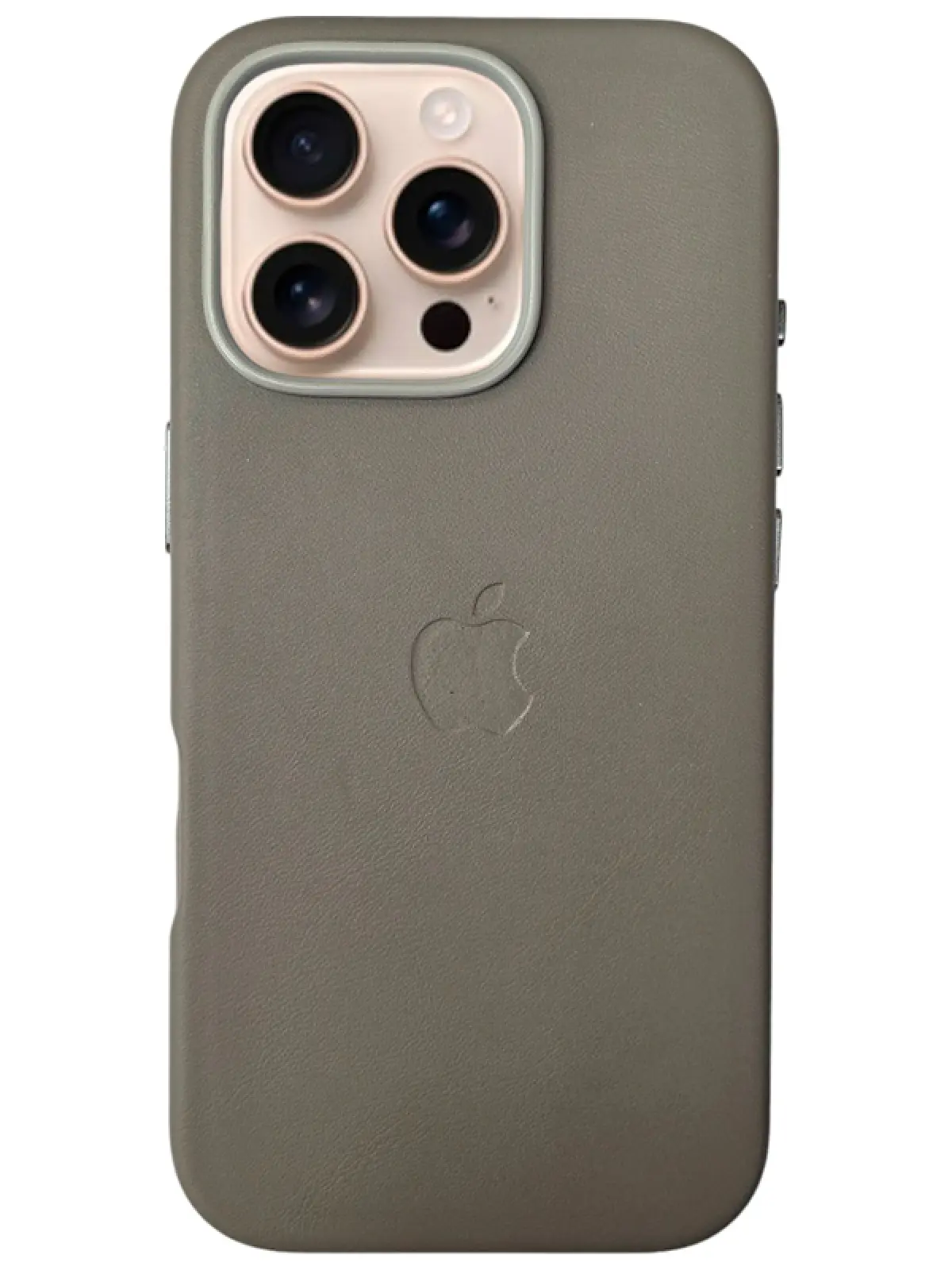 Чехол с магнитным покрытием Type Gorilla Premium, Magnetic, iPhone16, Grey, Leather (BL-T52-iP16-LTR-GR)