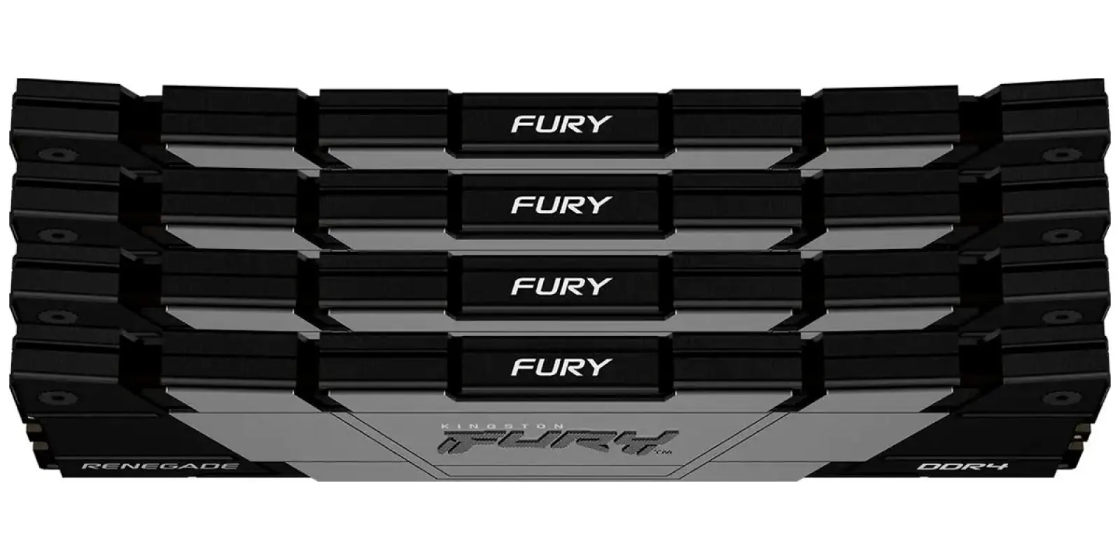 Оперативная память Kingston DDR4 32GB (4x8GB) 3200MHz FURY Renegade Black (KF432C16RB2K4/32)
