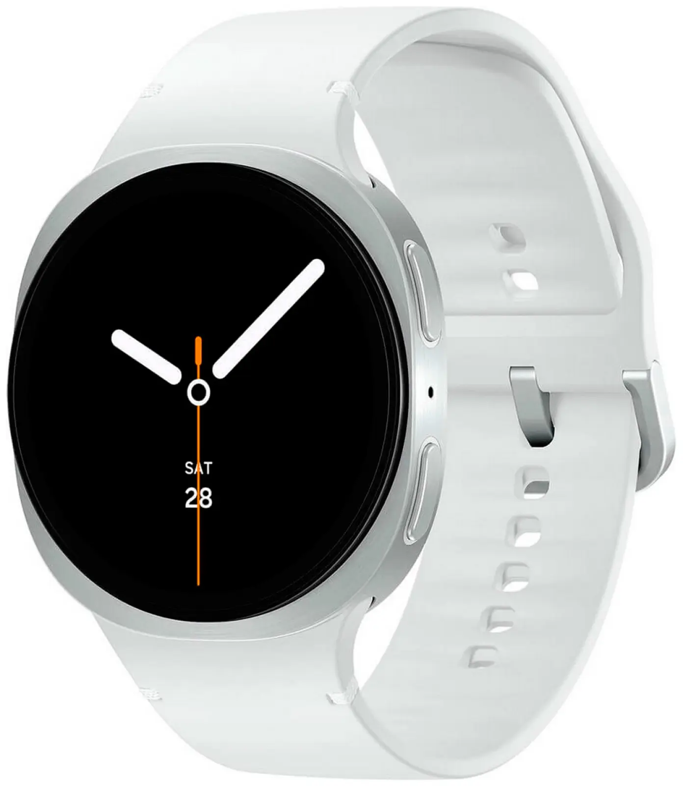 Смарт-часы Samsung Galaxy Watch 8, LTE, 44 мм, 1.47 Super AMOLED, серебристый (SM-L335FZSACAU)