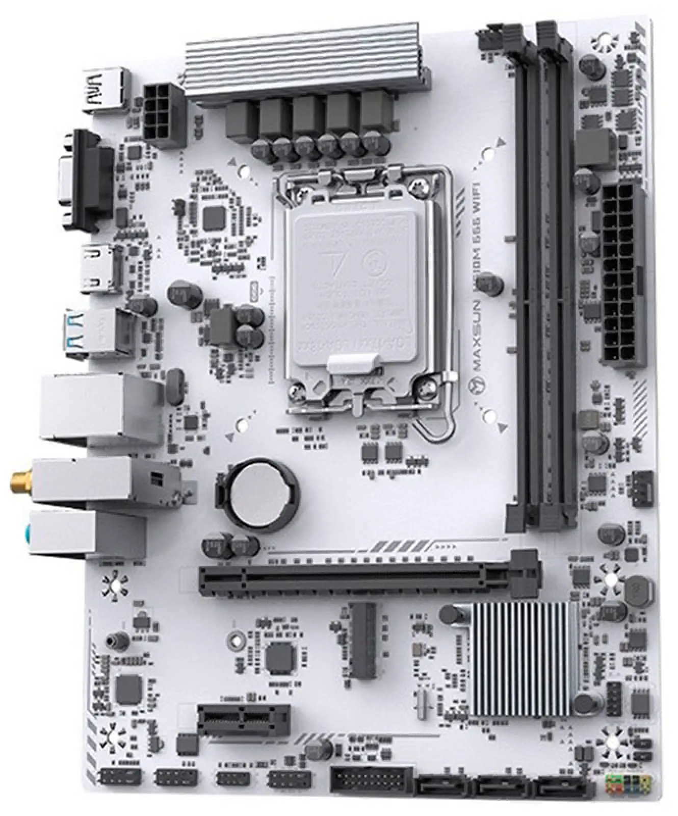 Материнская плата Maxsun H610M 666 WIFI LGA1700 mATX