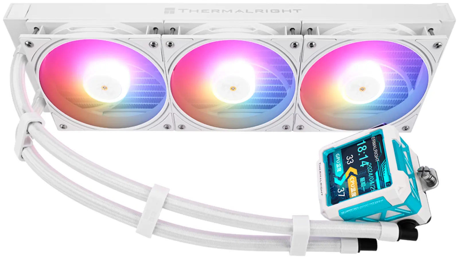 СЖО для процессоров Thermalright Frozen Warframe Pro 360 White ARGB (F-WFRAME-360-PRO-WH-ARGB)