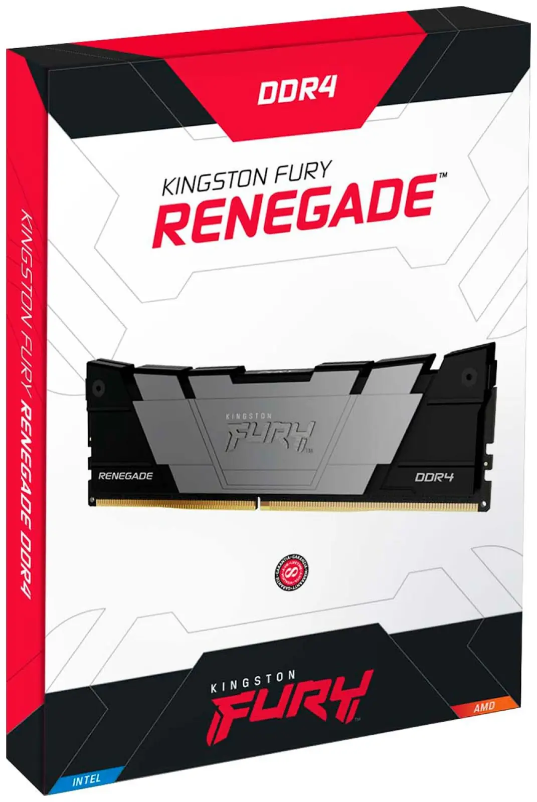 Оперативная память Kingston DDR4 32Gb (4x8Gb) 3600MHz FURY Renegade Black (KF436C16RB2K4/32)