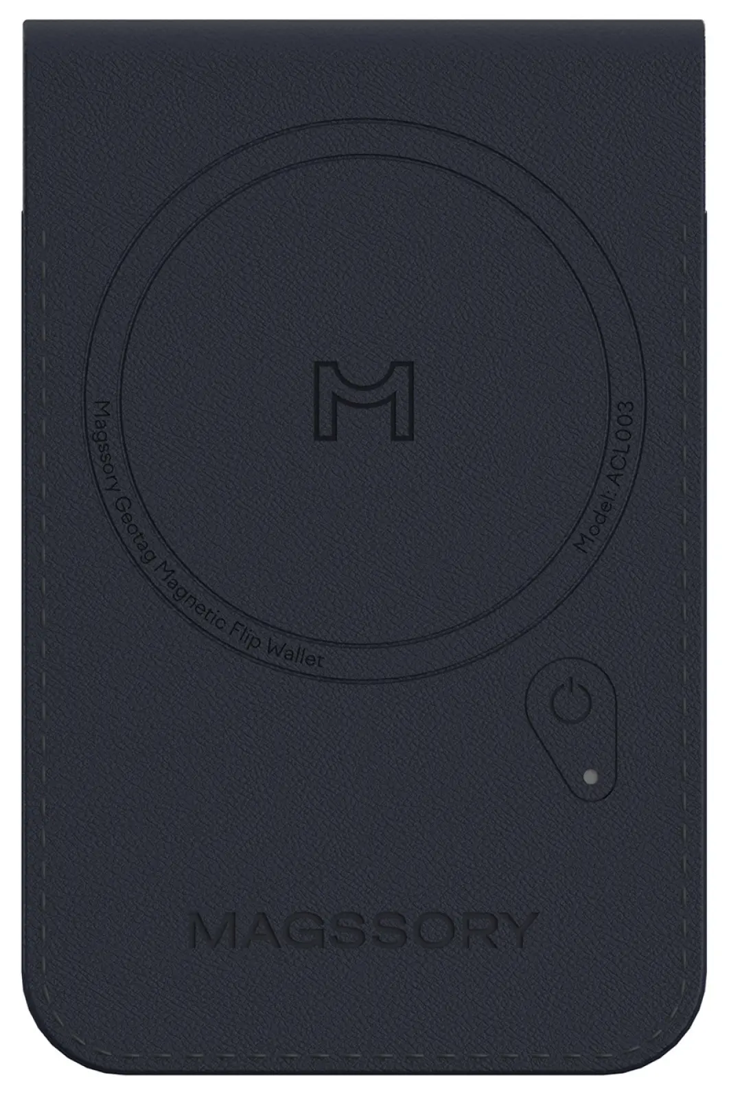 Кошелек-кардхолдер Magssory Geotag Magnetic Flip Wallet, совместимый с MagSafe и Find My, blue (ACL003)