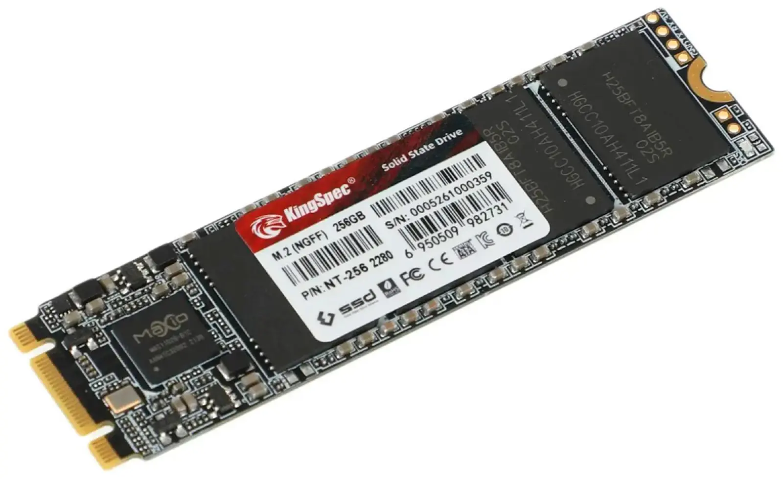 SSD накопитель Kingspec M.2 NT 256 Гб SATA III (NT-256)