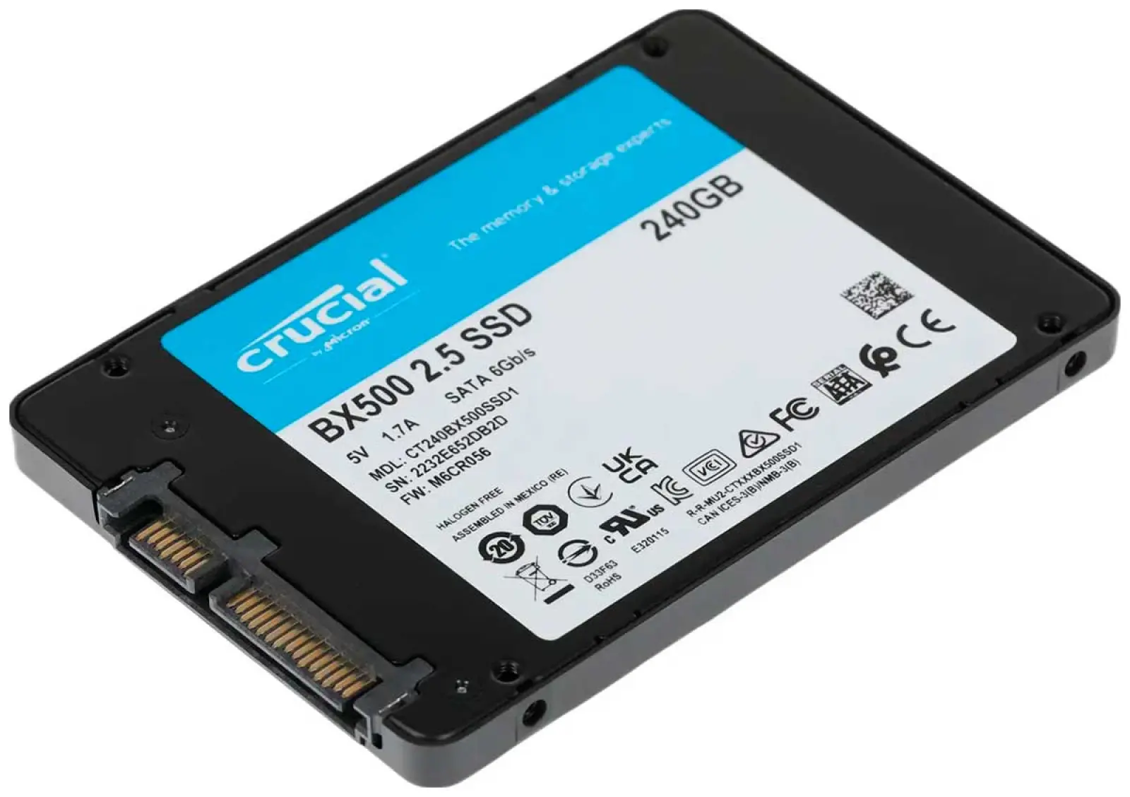 SSD-накопитель Crucial 2.5