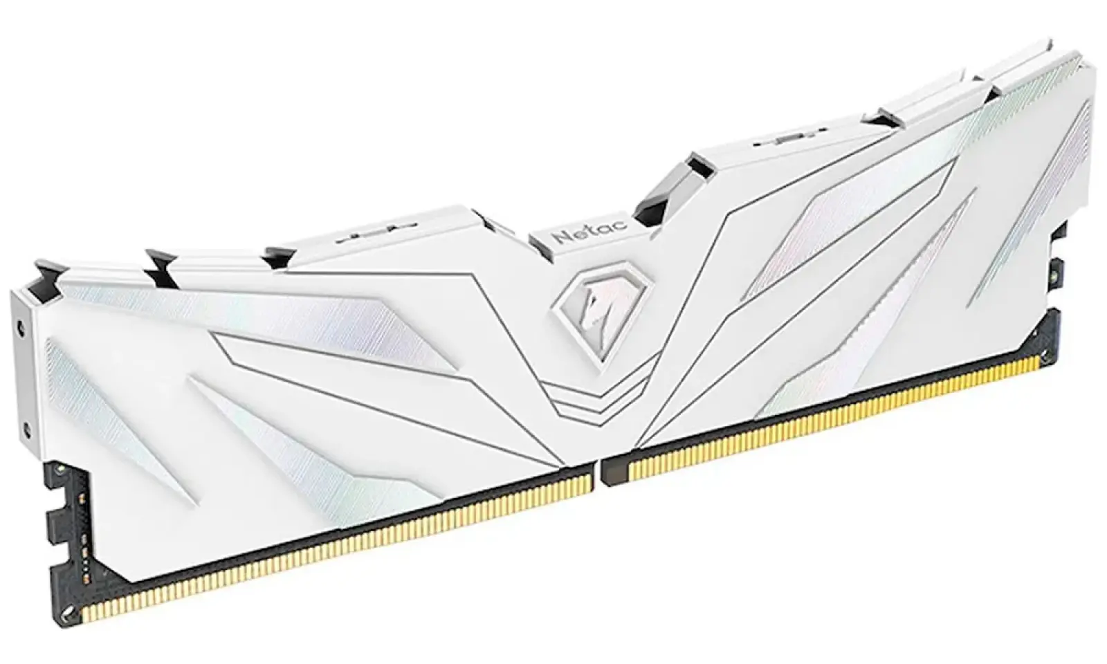 Оперативная память Netac DDR5 16Gb 4800MHz Shadow II White (NTSWD5P48SP-16W)