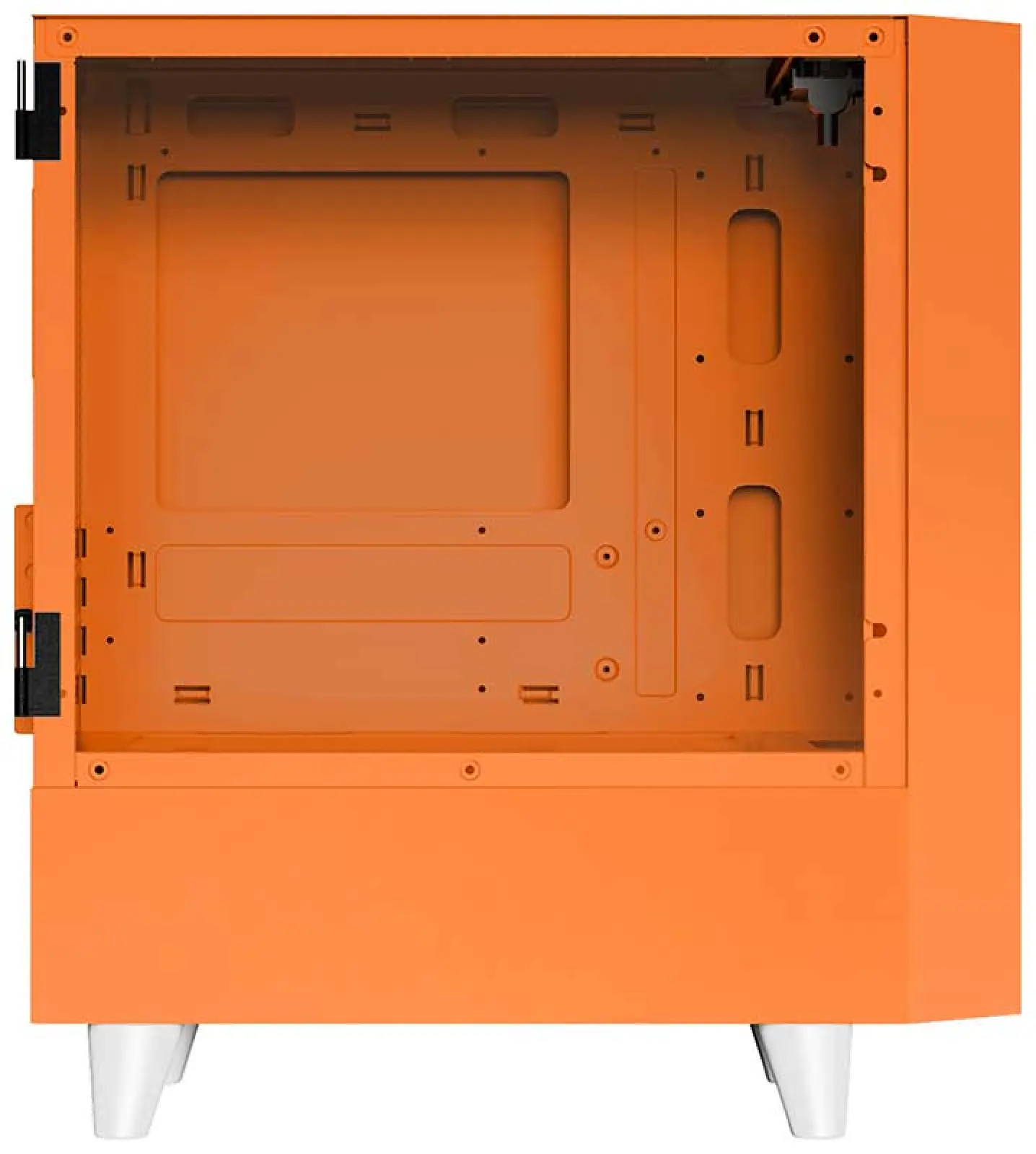 Компьютерный корпус Wizmax EM1 Woofer Orange