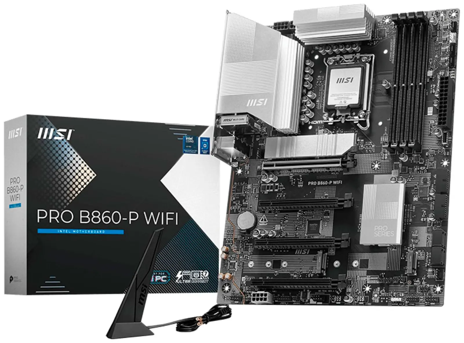Материнская плата MSI PRO B860-P WIFI (LGA1851, ATX)