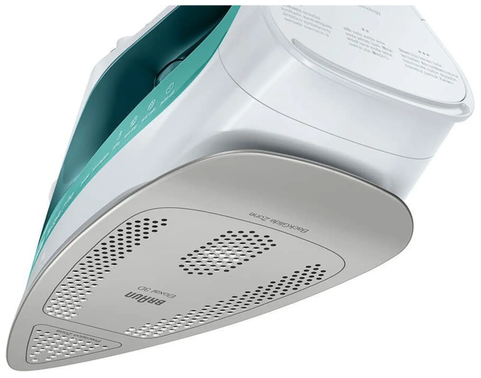 Утюг Braun SI 7042 GR TexStyle 7, мощность 2400 Вт, вертикальное отпаривание, зеленый