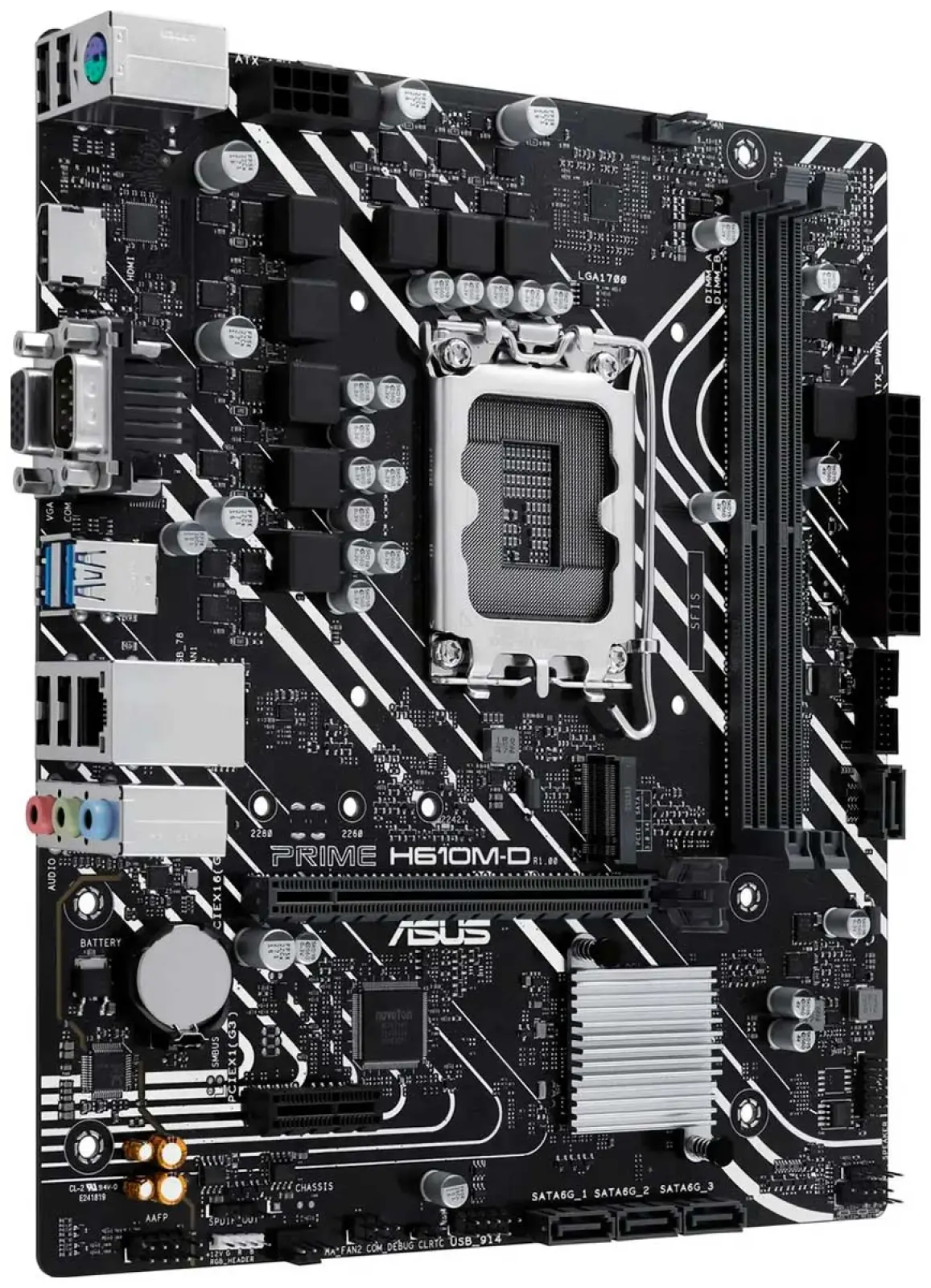 Материнская плата Asus PRIME H610M-D (LGA1700, mATX)