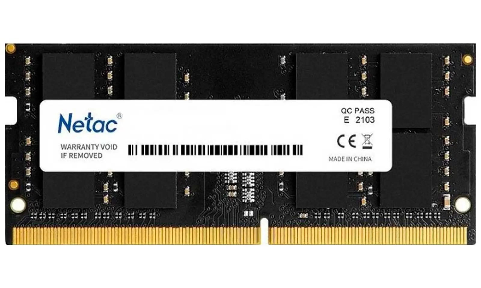 Оперативная память Netac DDR4 SO-DIMM 4Gb 2666MHz (NTBSD4N26SP-04)