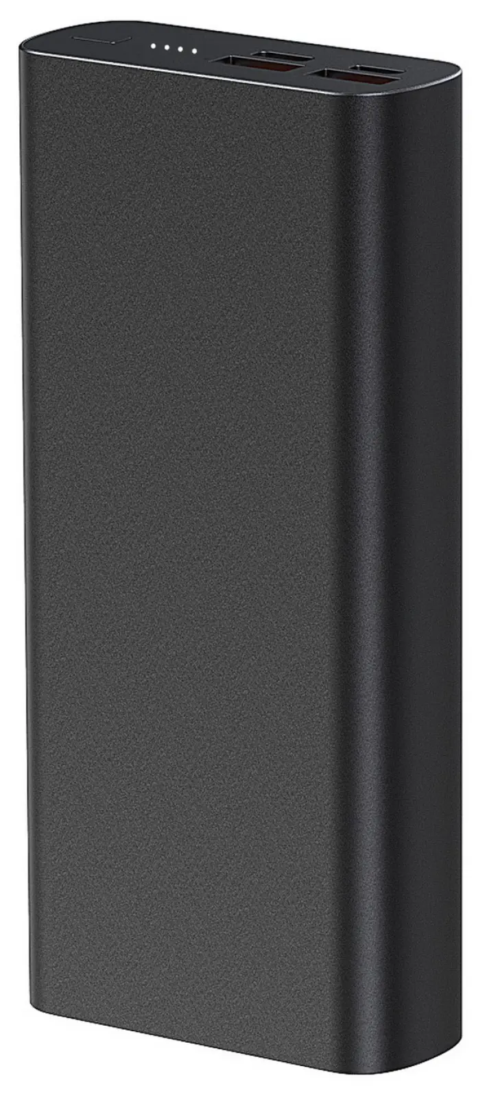 Внешний аккумулятор Hiper CORE 3XL Metal PowerBank, черный, 20000 мАч
