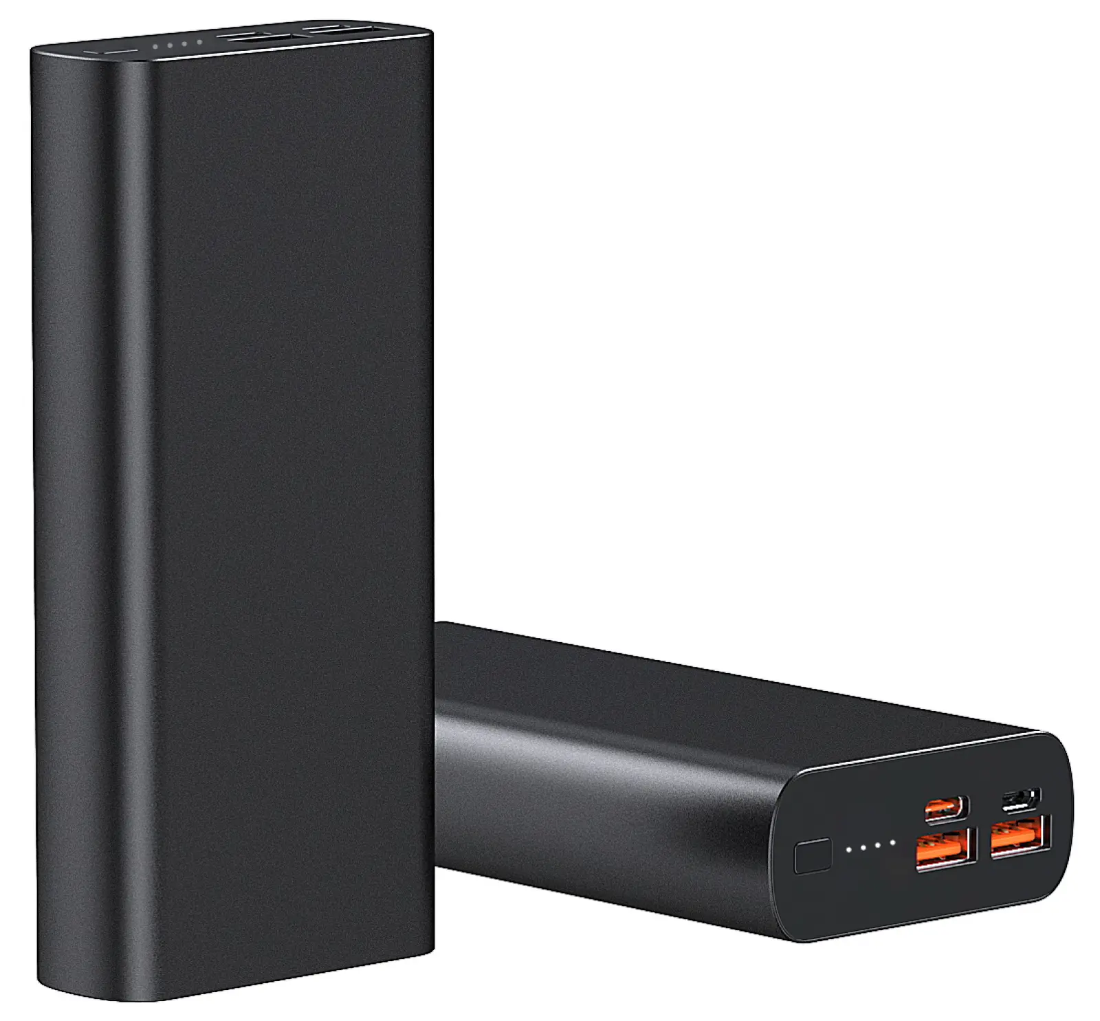 Внешний аккумулятор Hiper CORE 3XL Metal PowerBank, черный, 20000 мАч