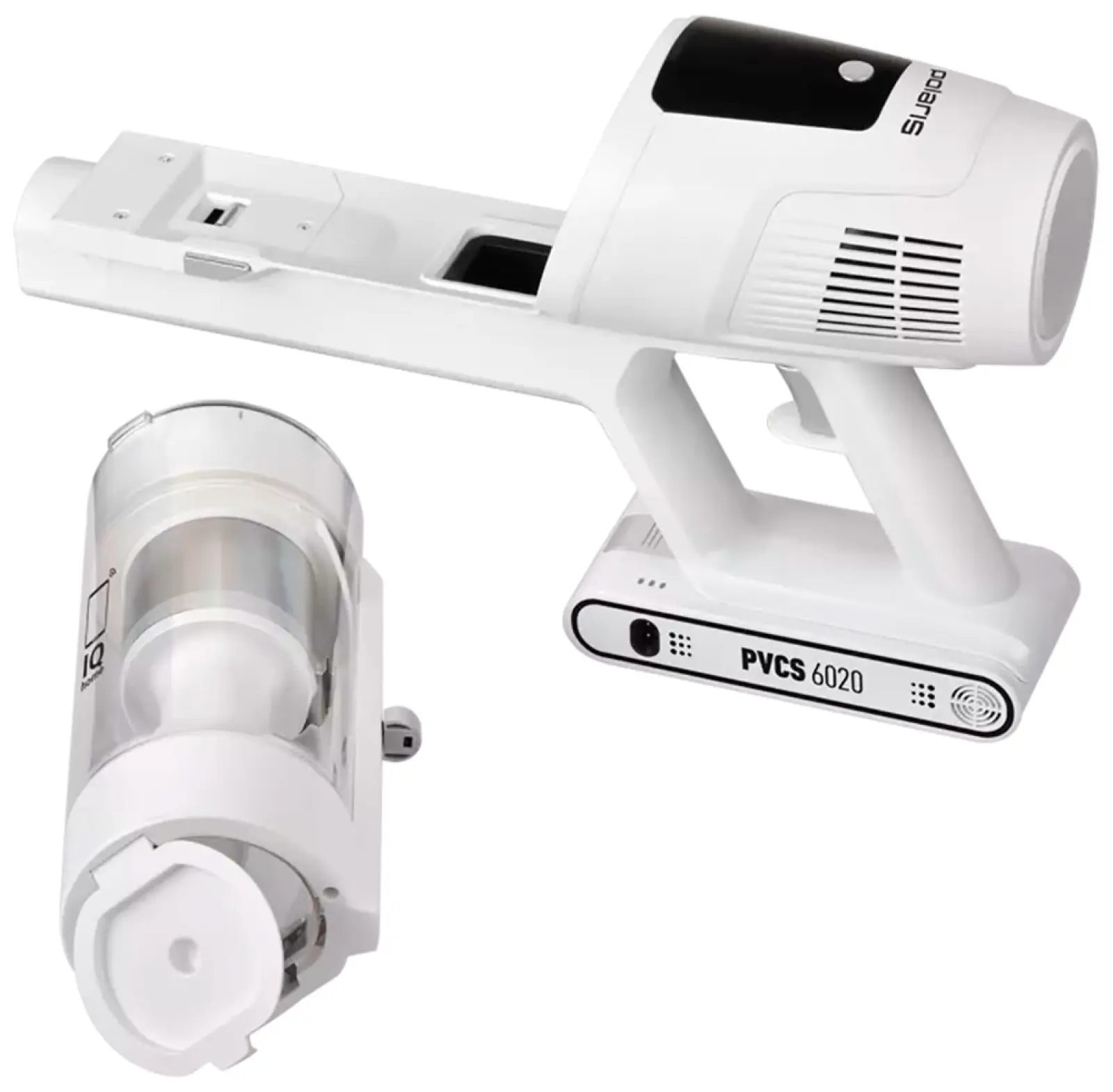 Пылесос вертикальный Polaris PVCS 6020 Cyclonic Way PRO WIFI IQ Home белый