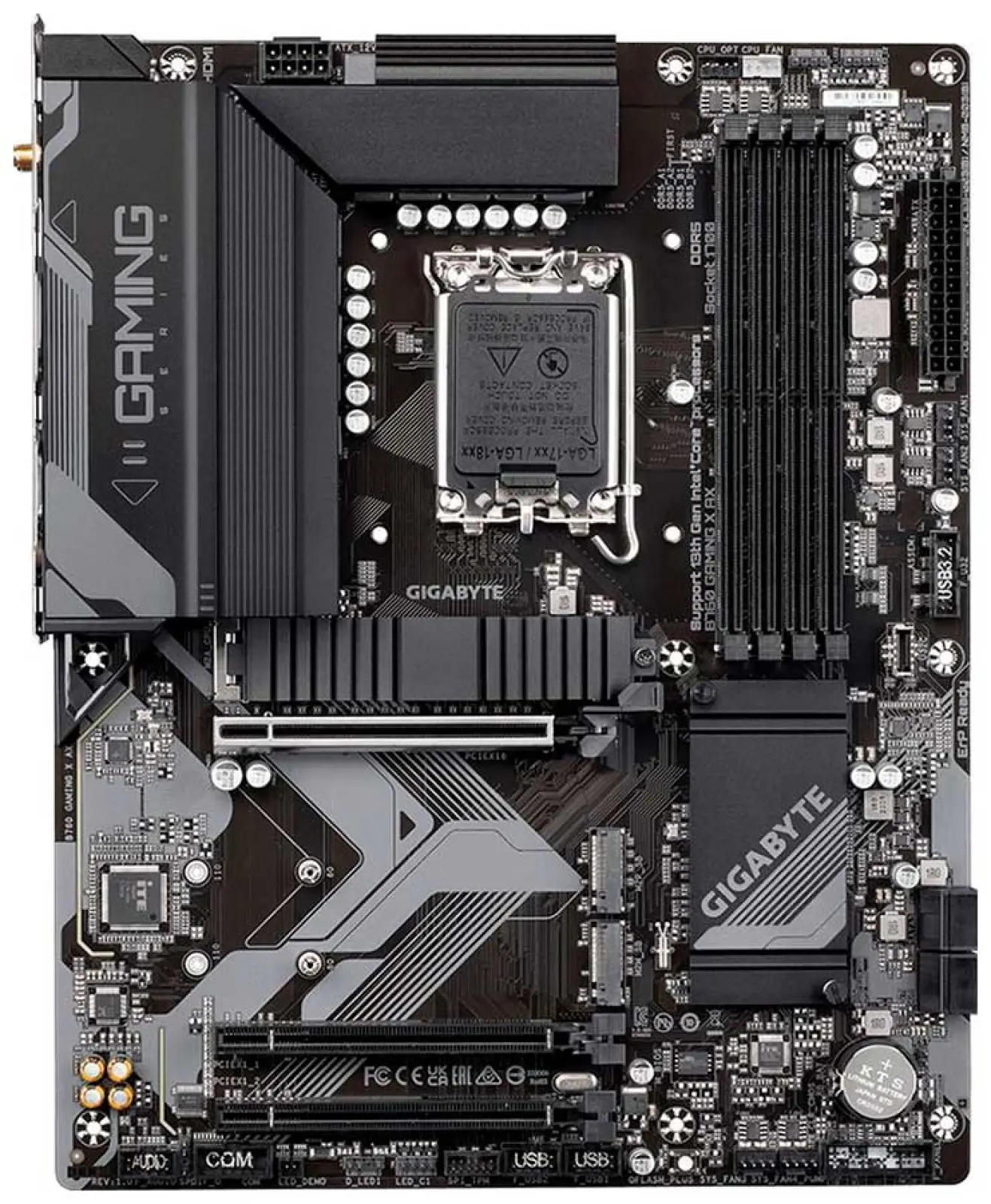 Материнская плата Gigabyte B760 GAMING X (LGA1700, ATX)