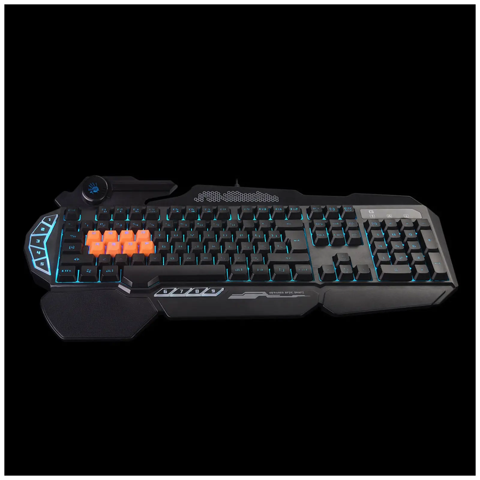 Клавиатура игровая проводная A4Tech Bloody B318 черный