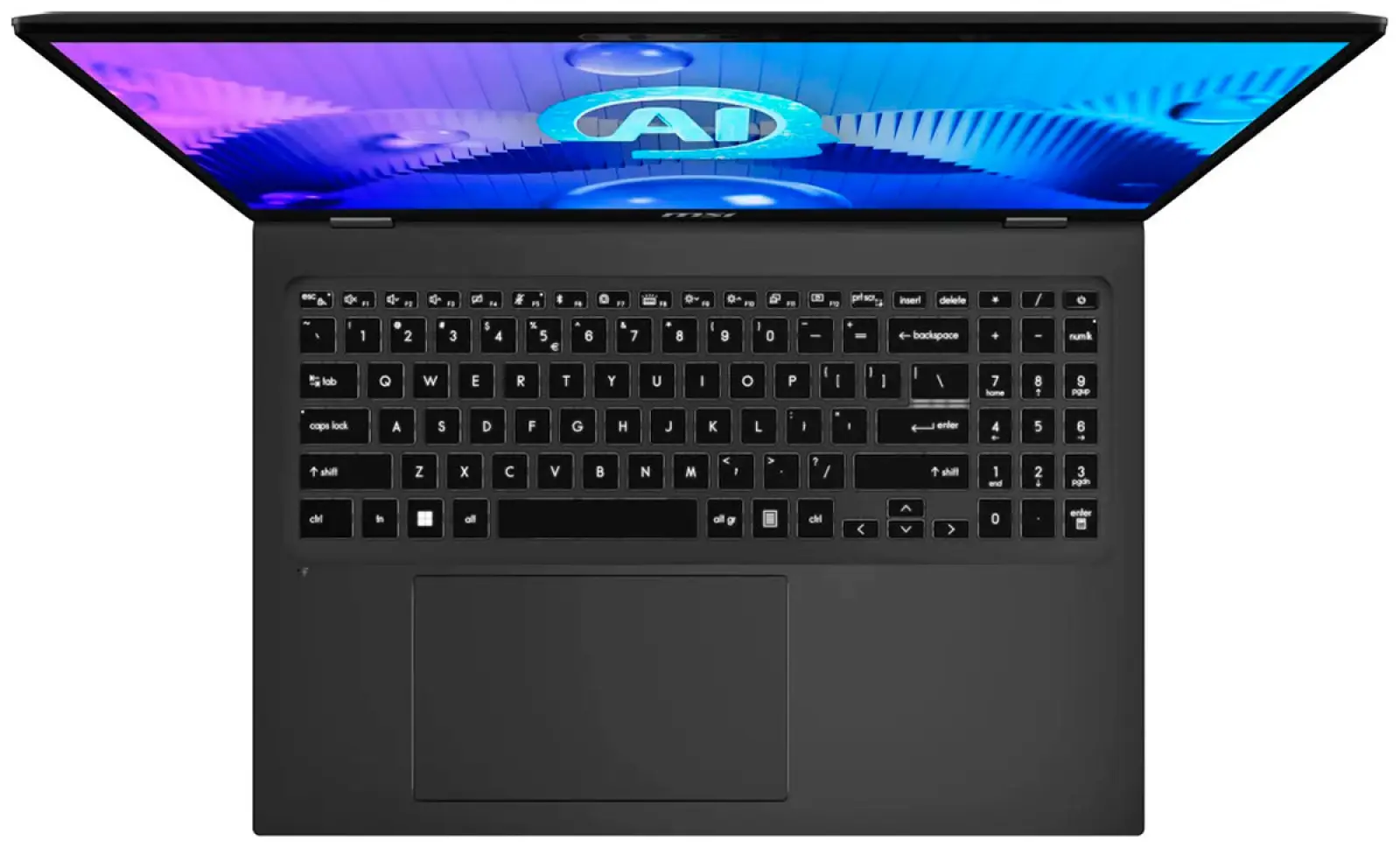 Ноутбук MSI Prestige 16 AI Studio B1VEG-080RU, серый (9S7-15A211-080)