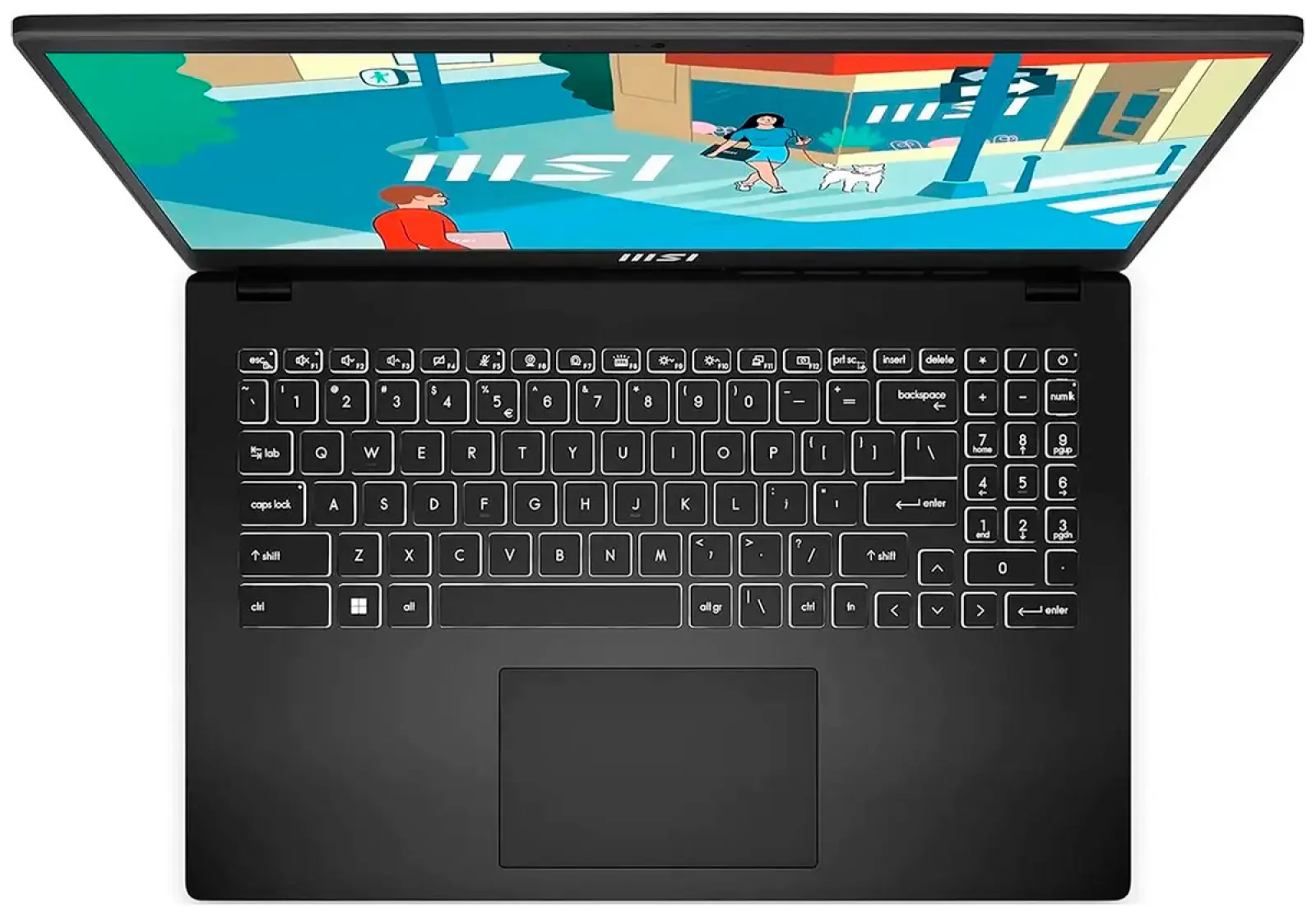 Ноутбук MSI 15 H B13M-097XRU (9S7-15H411-097) черный