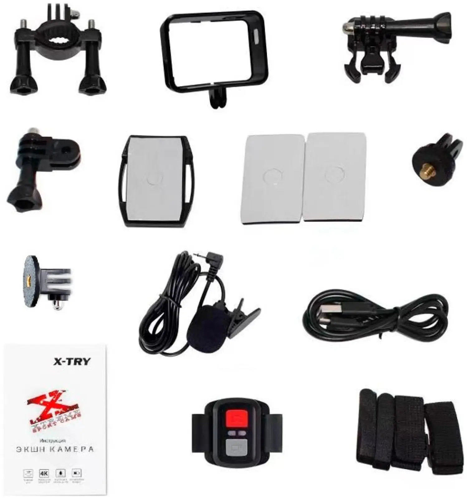 Цифровая камера X-TRY XTC390 EMR REAL 4K WiFi STANDART